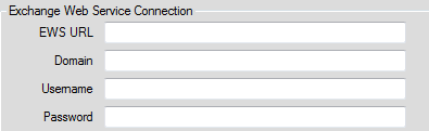 7. Exchange Web Service Configuration